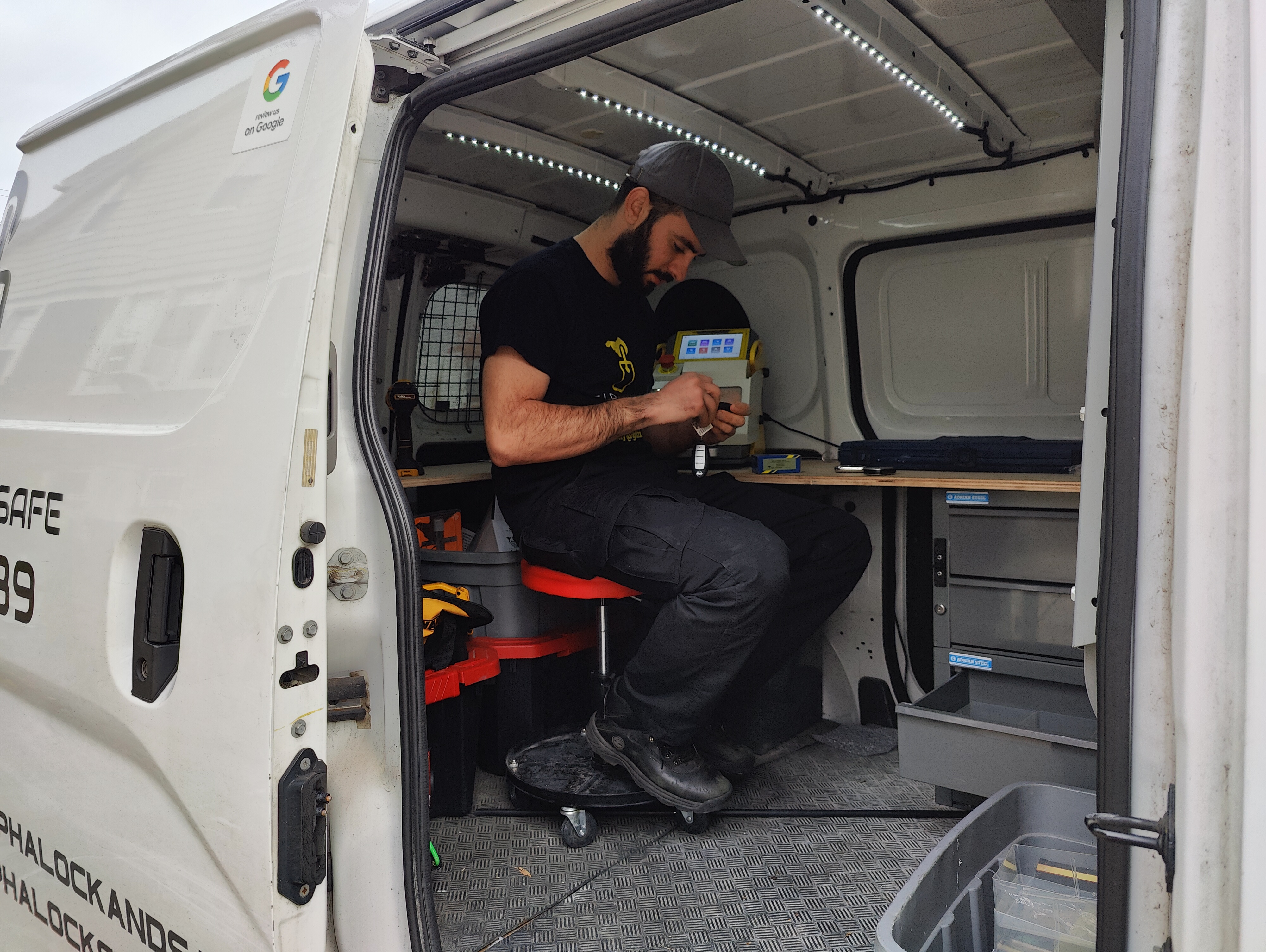 Oren Siyonov, owner and lead locksmith technician at Alpha Locks and Safe